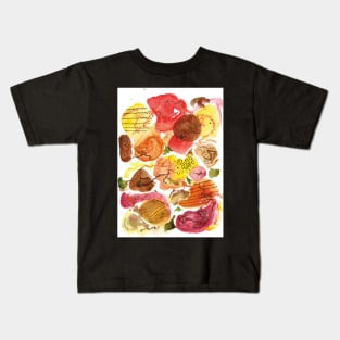 Autumnal Abstract Kids T-Shirt
